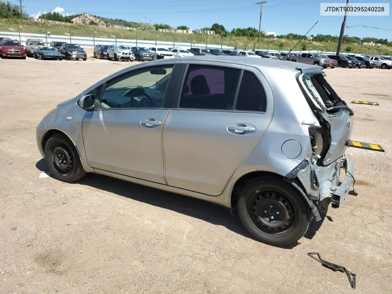 JTDKT903295240228 2009 Toyota Yaris