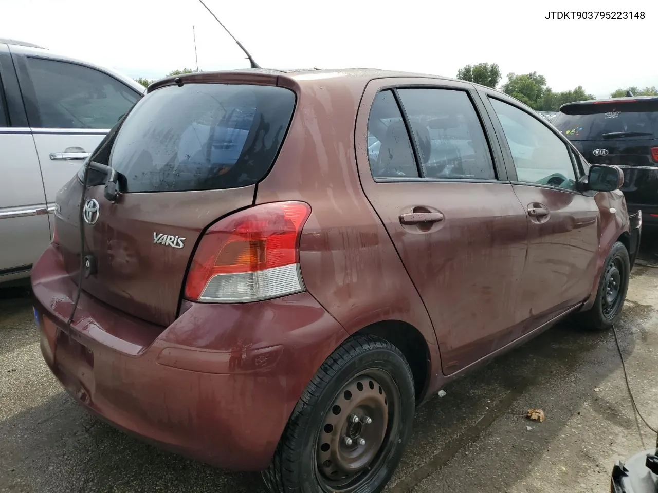 JTDKT903795223148 2009 Toyota Yaris