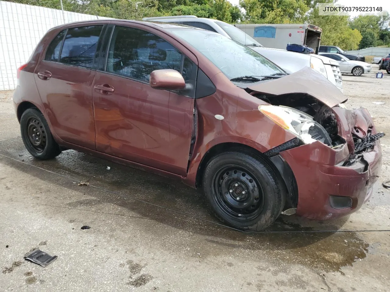 JTDKT903795223148 2009 Toyota Yaris