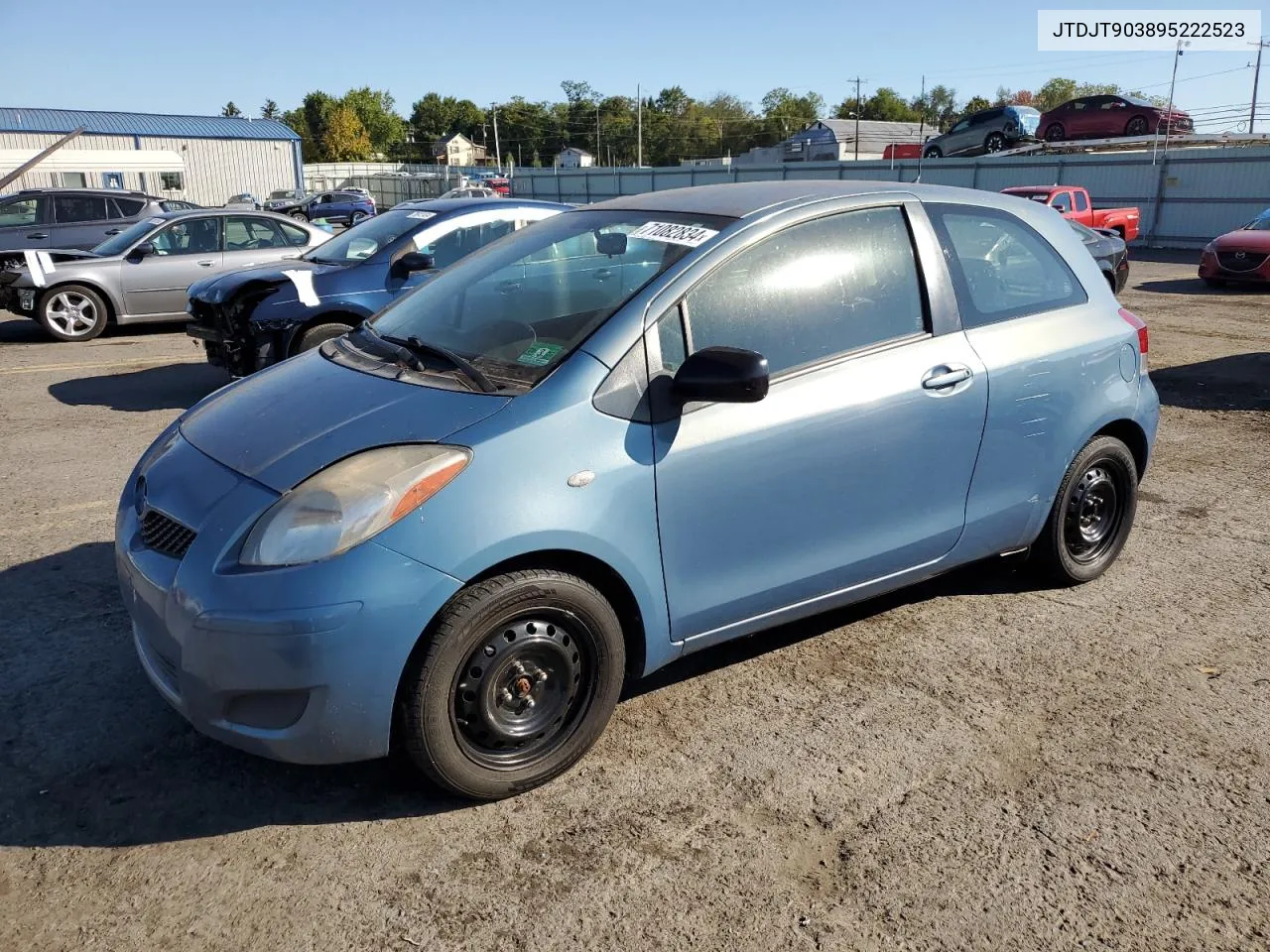 JTDJT903895222523 2009 Toyota Yaris