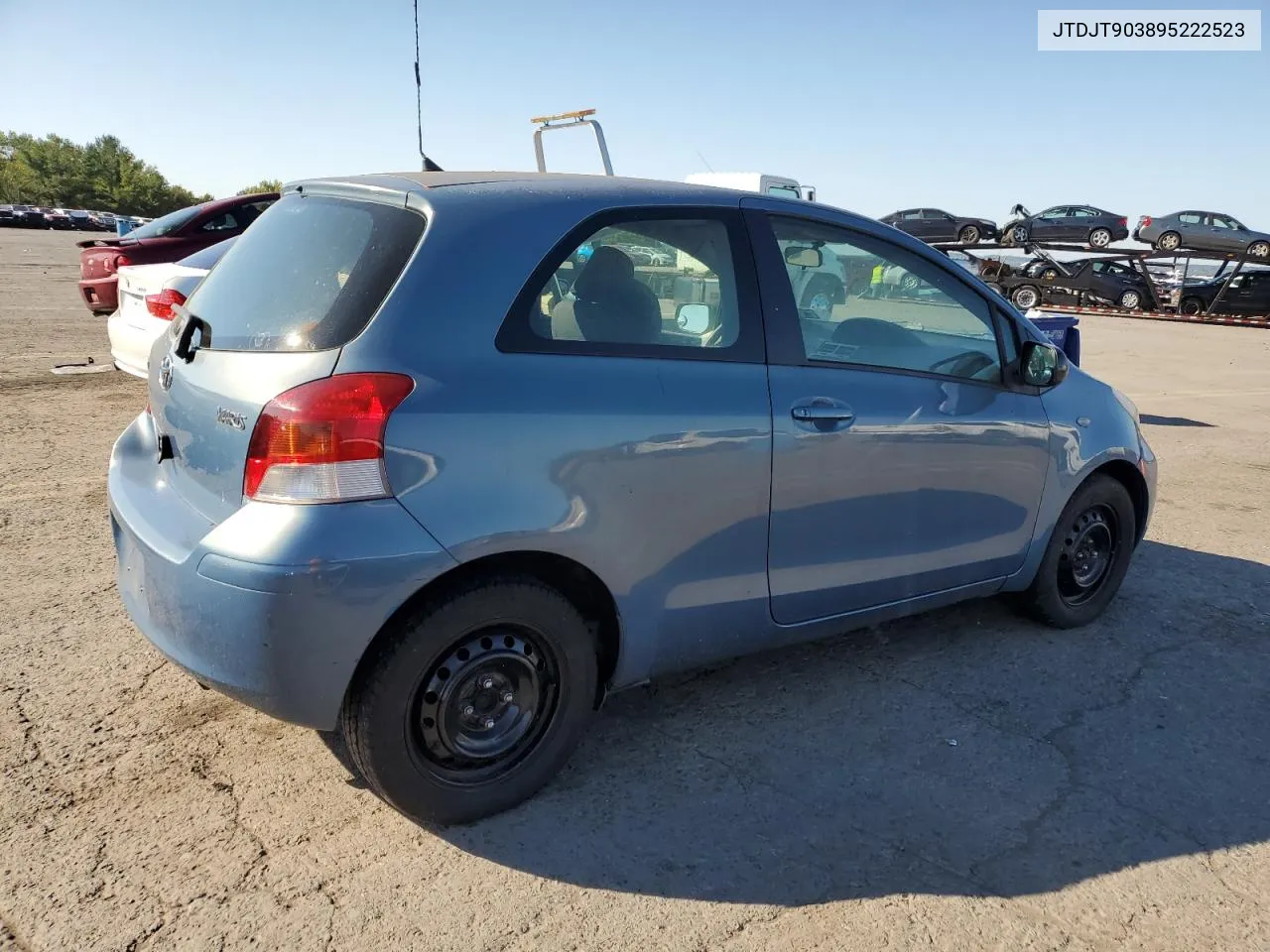 2009 Toyota Yaris VIN: JTDJT903895222523 Lot: 71082834