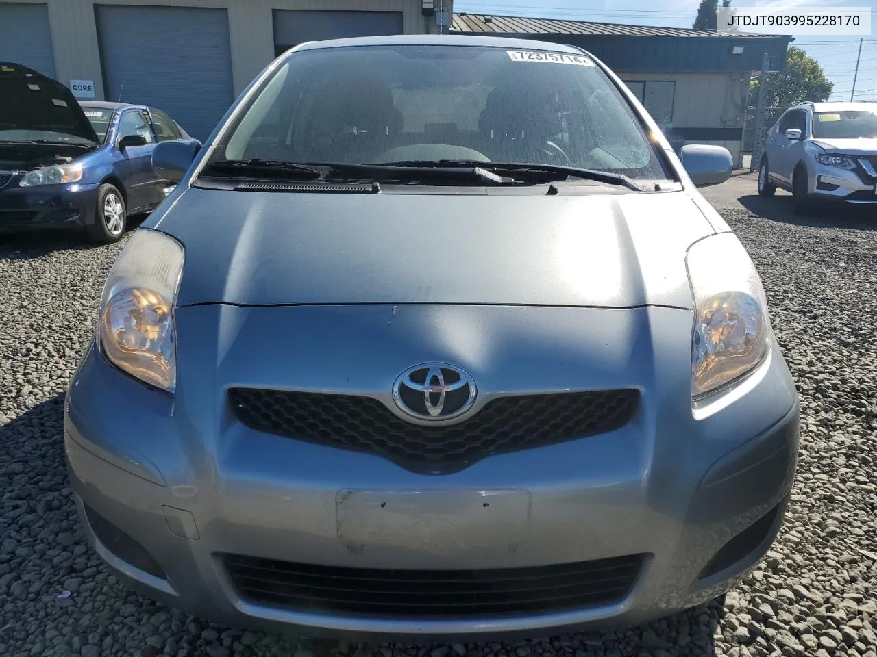 JTDJT903995228170 2009 Toyota Yaris