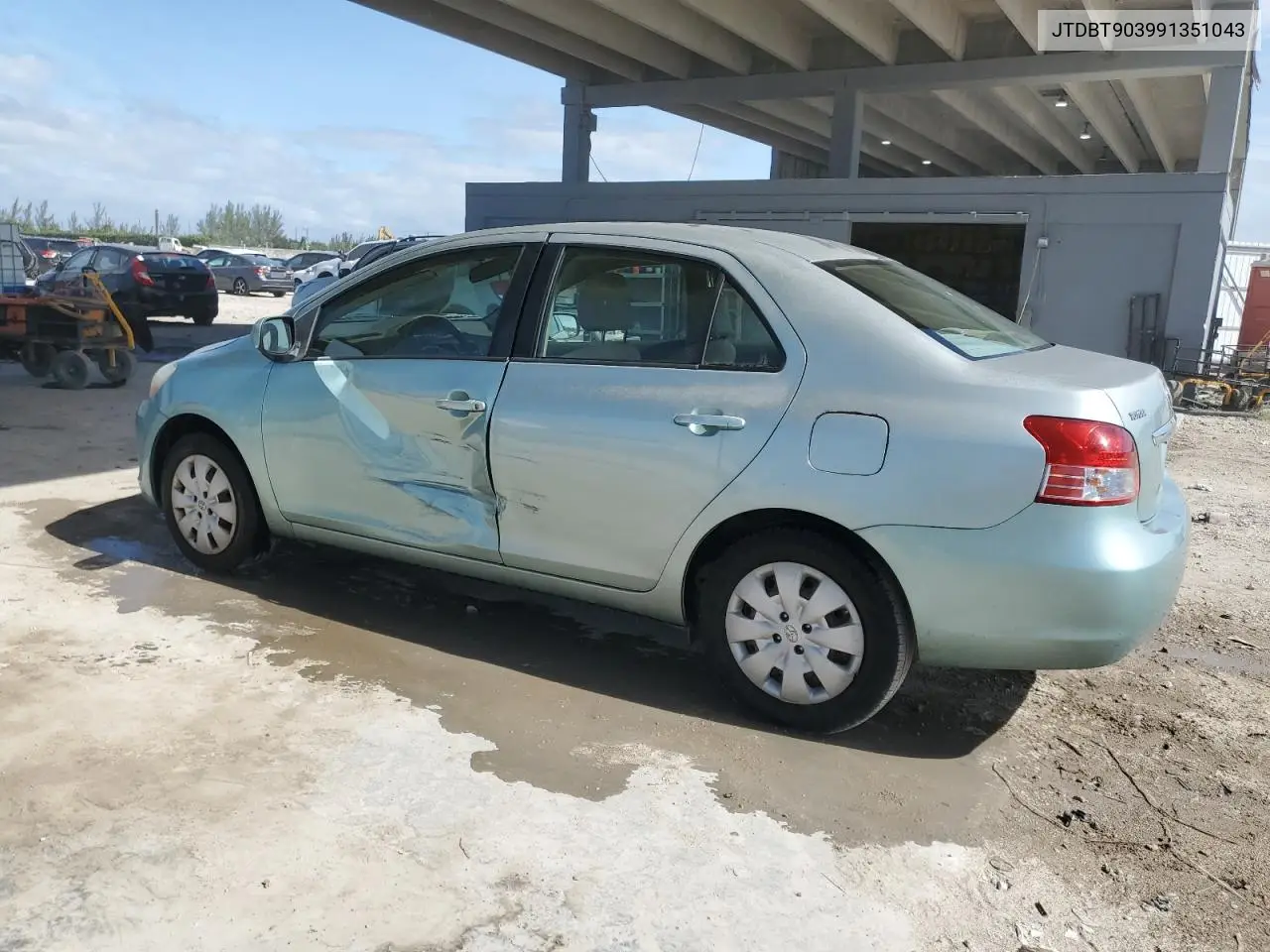 JTDBT903991351043 2009 Toyota Yaris