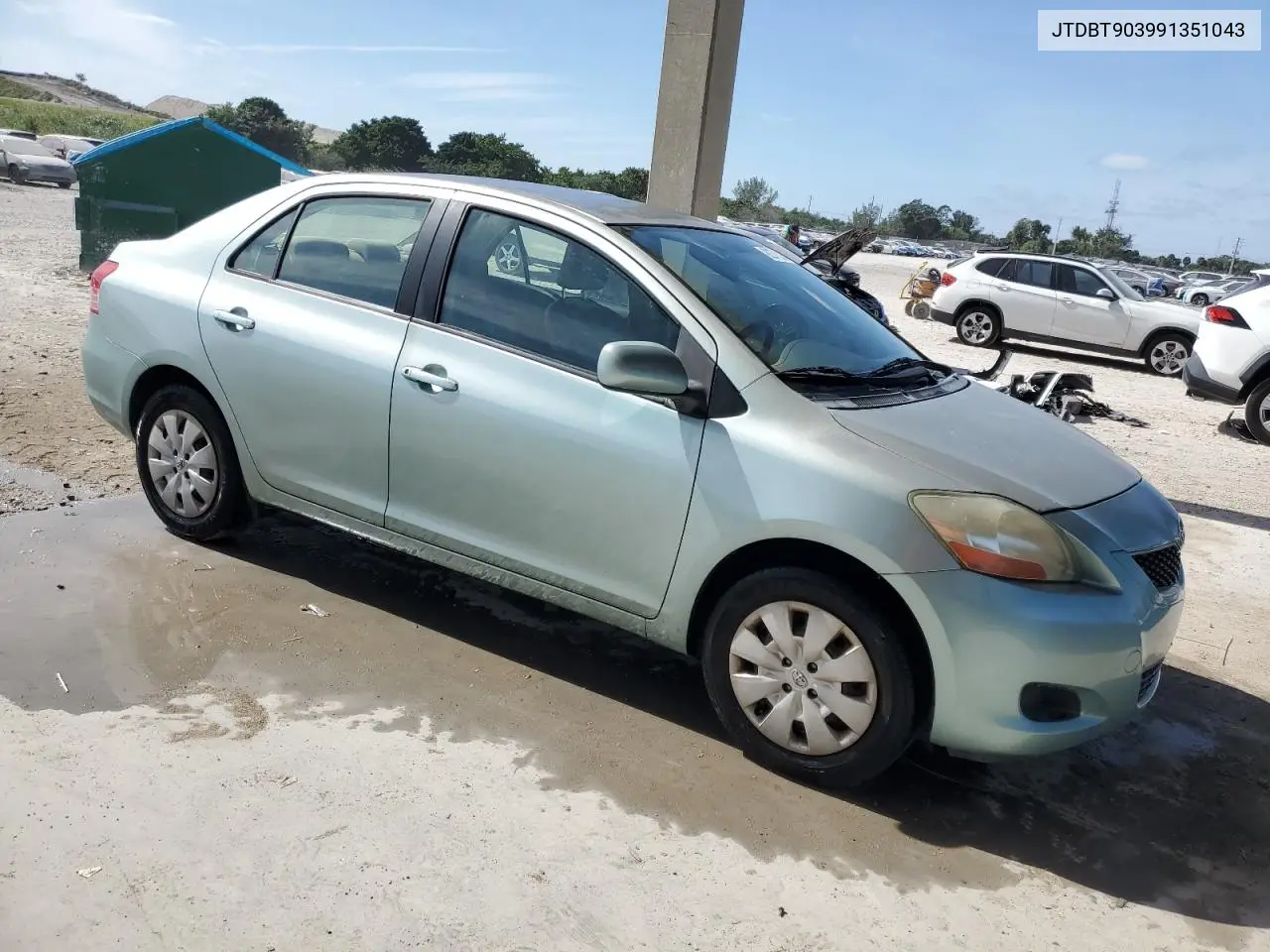 JTDBT903991351043 2009 Toyota Yaris