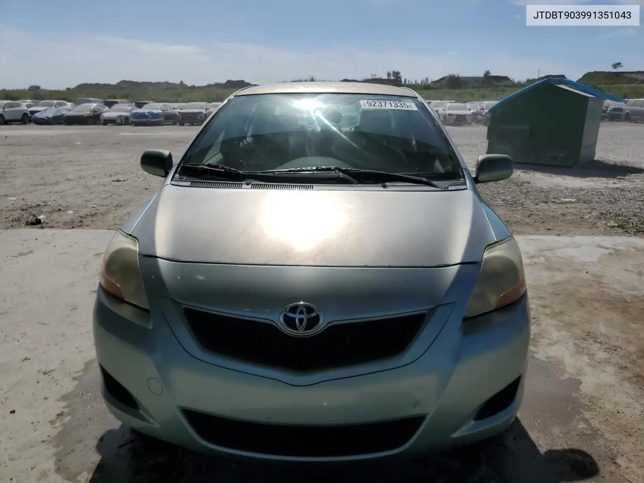 JTDBT903991351043 2009 Toyota Yaris