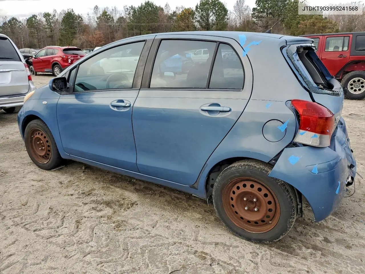 JTDKT903995241568 2009 Toyota Yaris