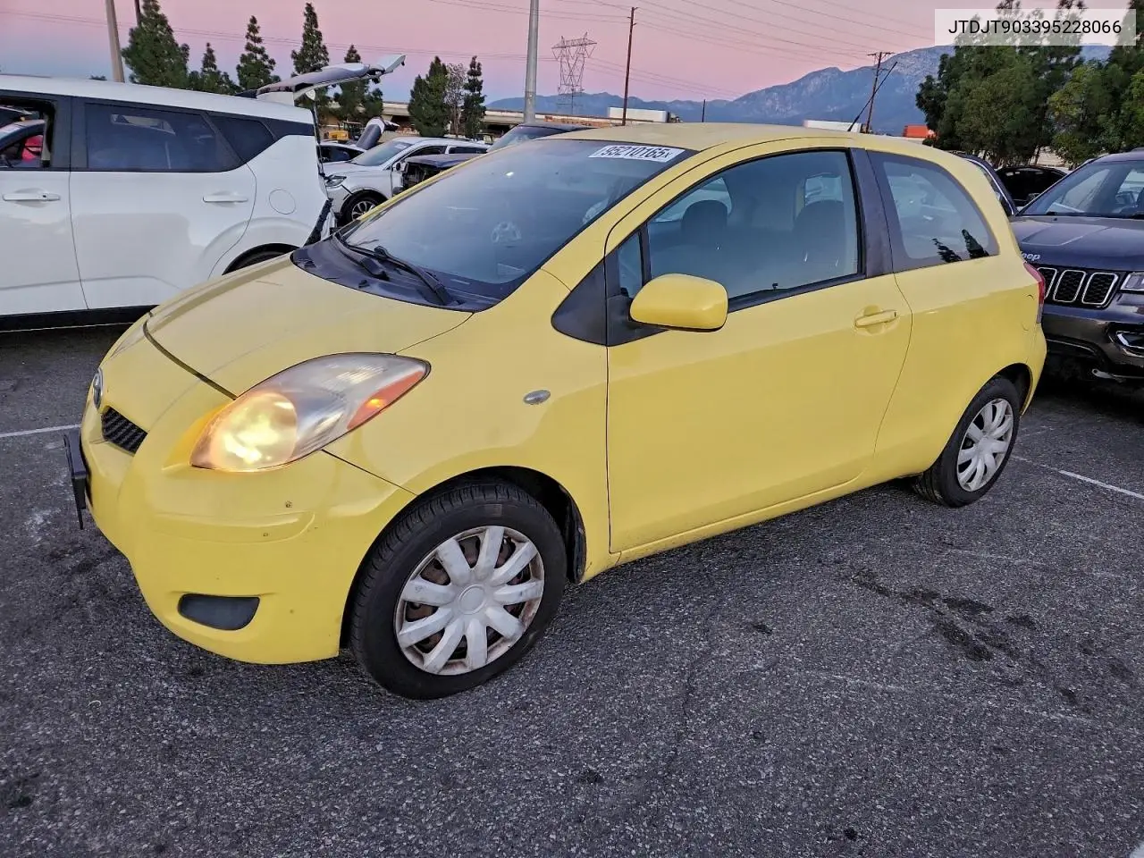 JTDJT903395228066 2009 Toyota Yaris