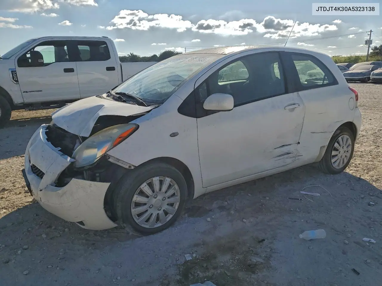 JTDJT4K30A5323138 2010 Toyota Yaris
