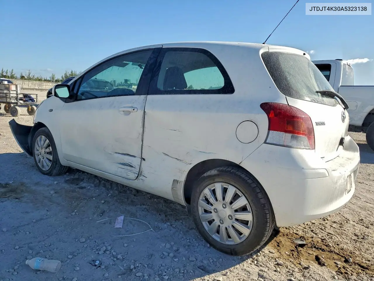 JTDJT4K30A5323138 2010 Toyota Yaris