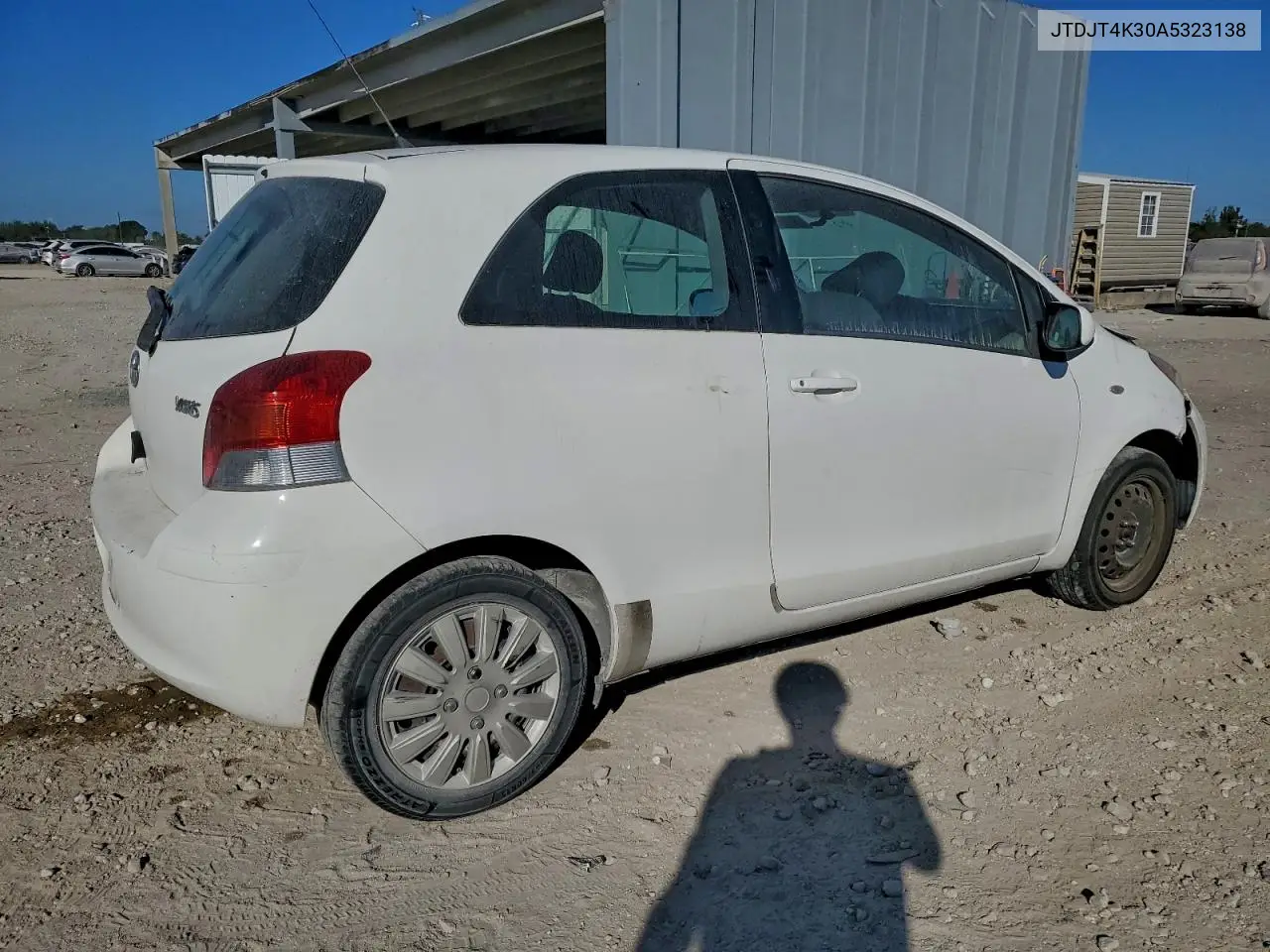 JTDJT4K30A5323138 2010 Toyota Yaris