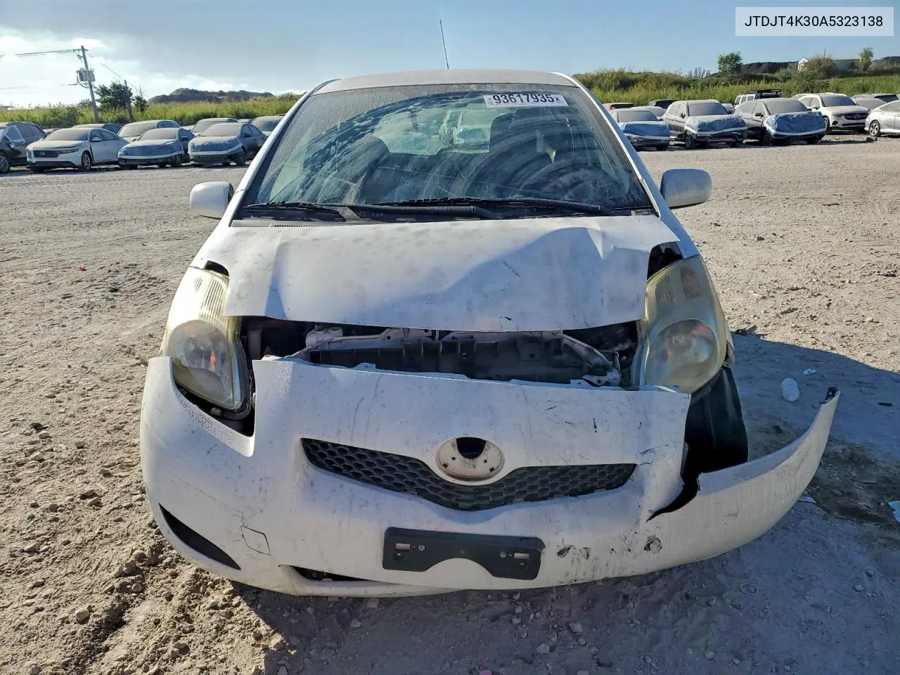 JTDJT4K30A5323138 2010 Toyota Yaris