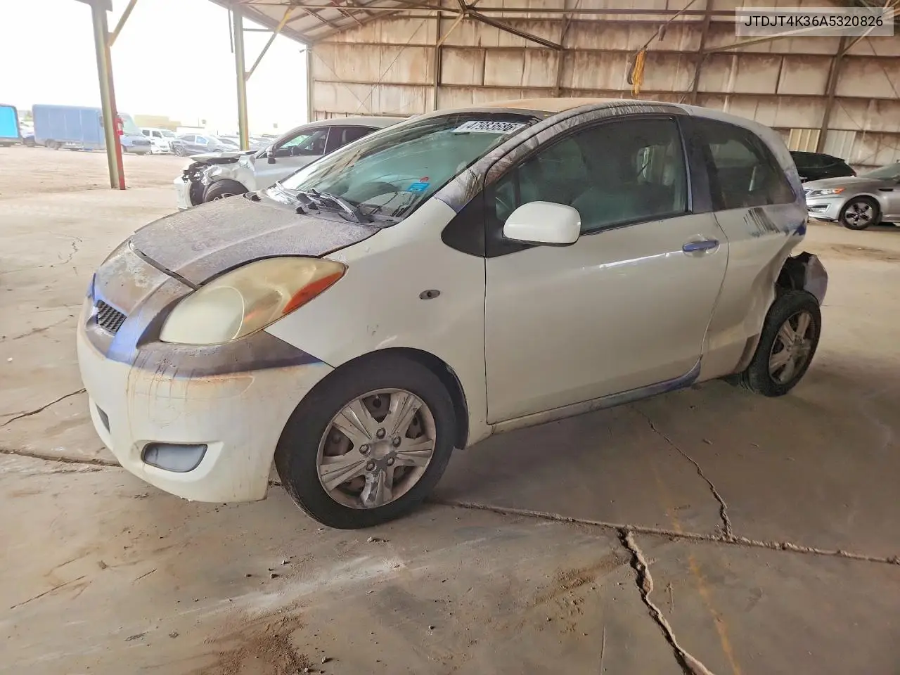 JTDJT4K36A5320826 2010 Toyota Yaris Base