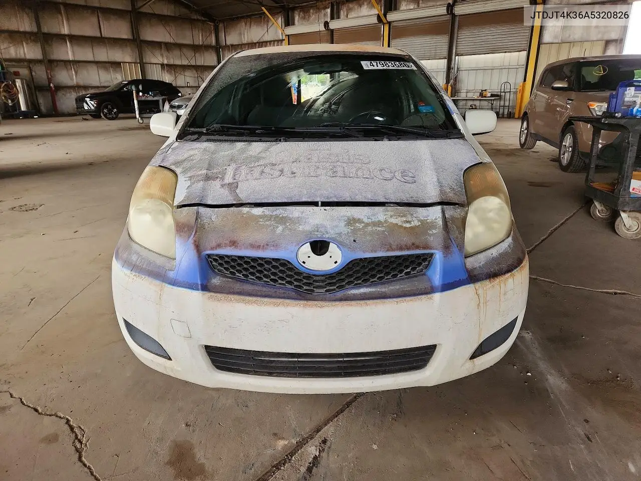 JTDJT4K36A5320826 2010 Toyota Yaris Base