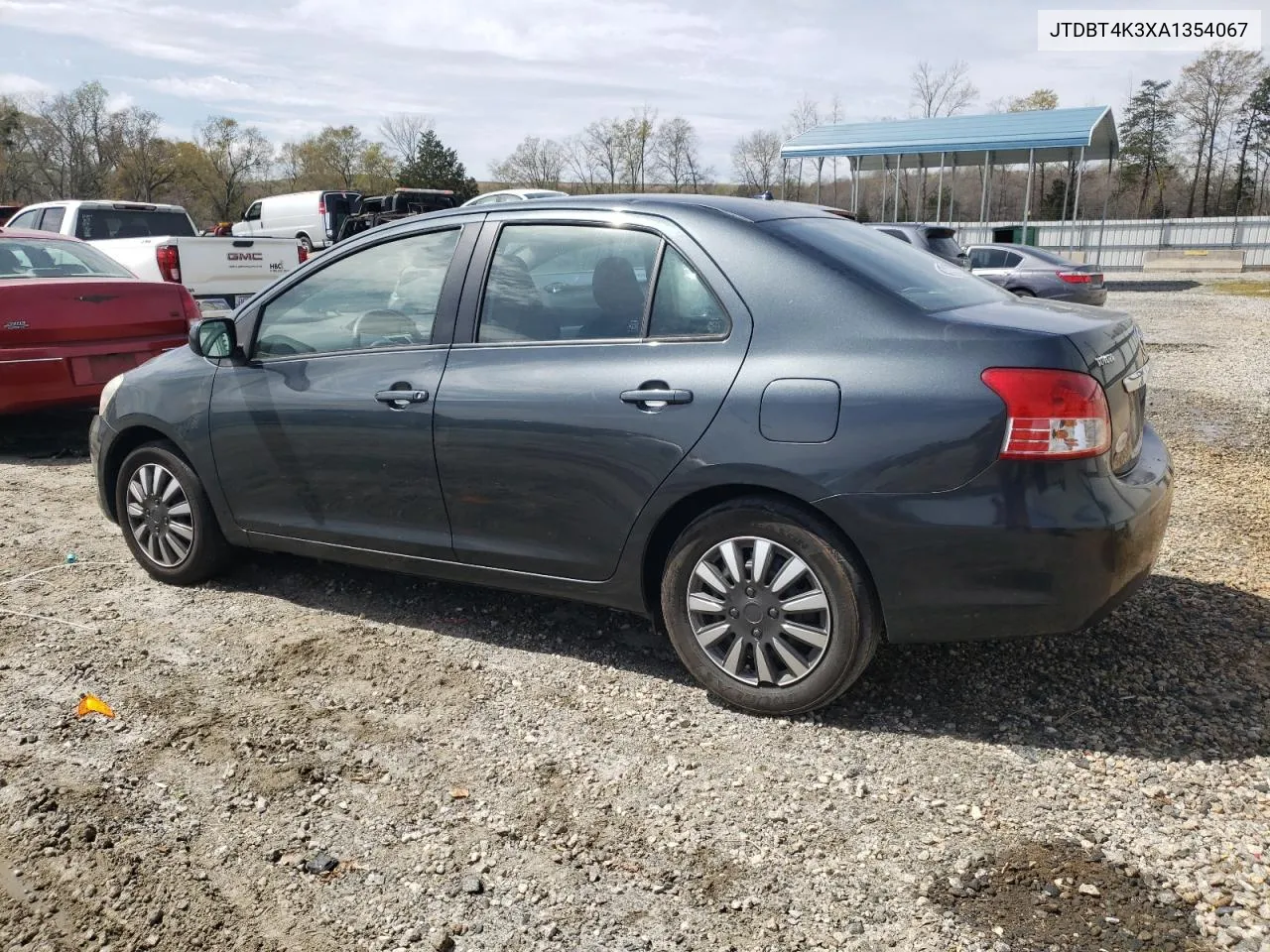 2010 Toyota Yaris VIN: JTDBT4K3XA1354067 Lot: 48287544