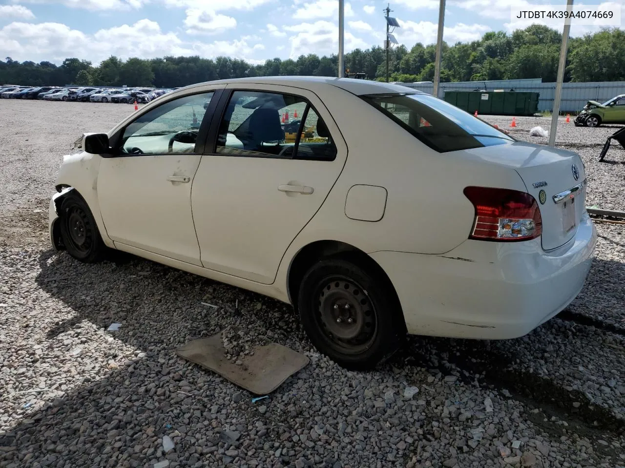 JTDBT4K39A4074669 2010 Toyota Yaris