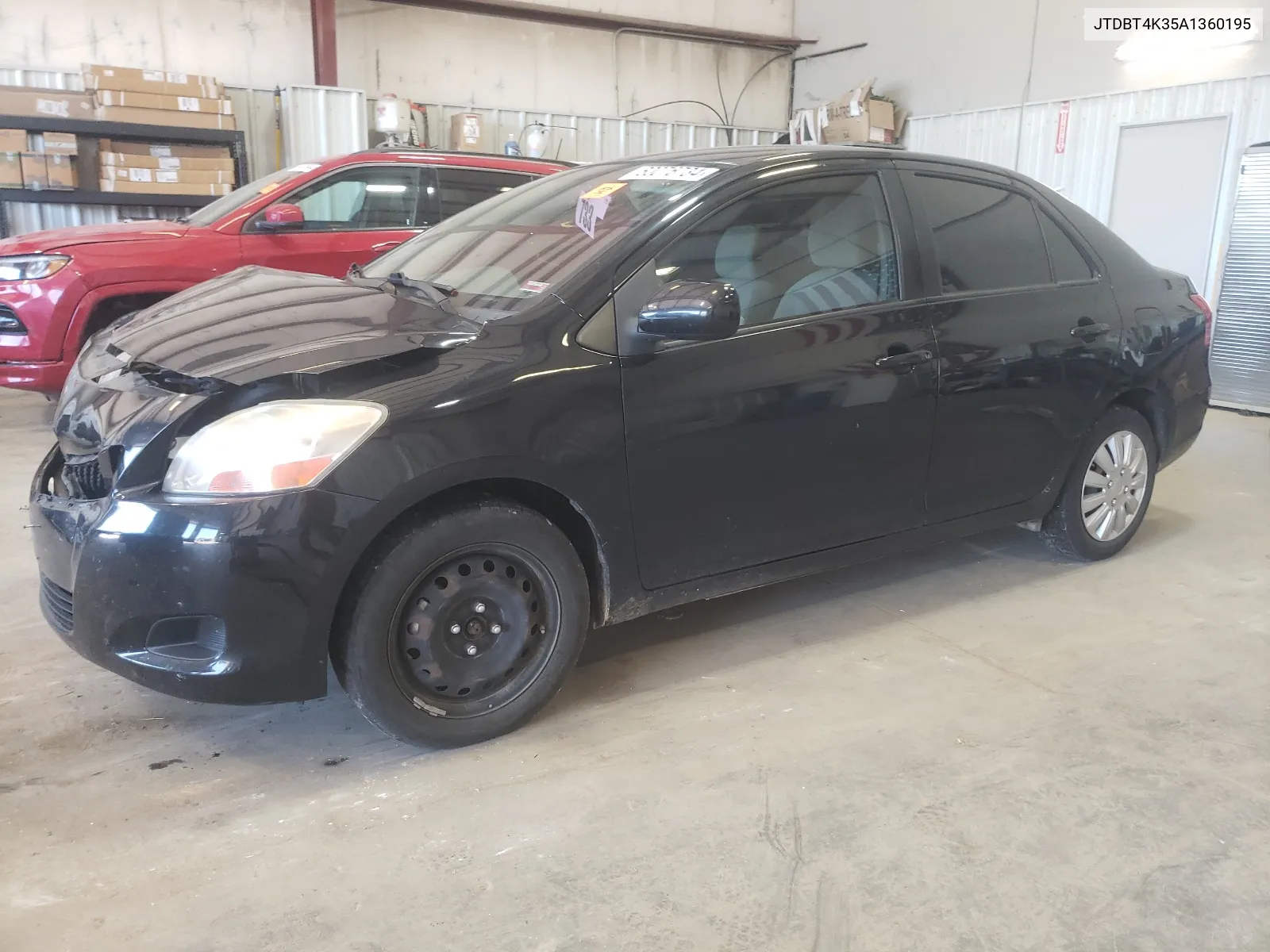 2010 Toyota Yaris VIN: JTDBT4K35A1360195 Lot: 60076734