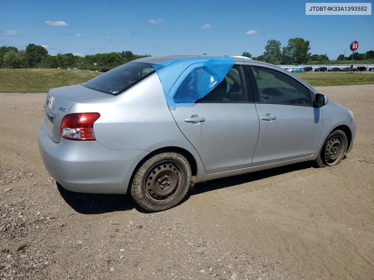 JTDBT4K33A1393552 2010 Toyota Yaris