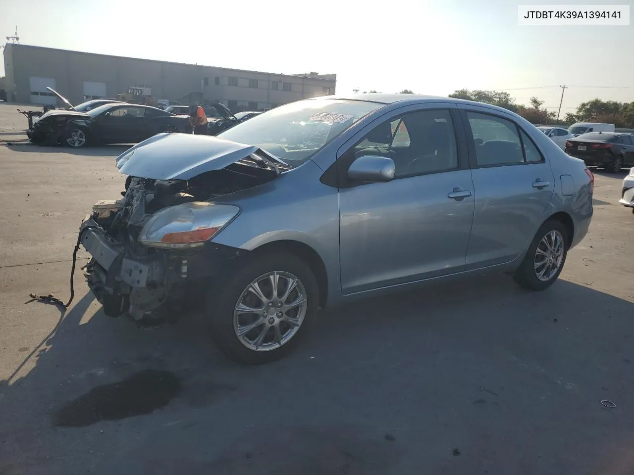 2010 Toyota Yaris VIN: JTDBT4K39A1394141 Lot: 67837474