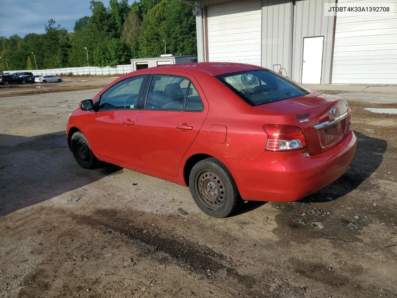 2010 Toyota Yaris VIN: JTDBT4K33A1392708 Lot: 69609914