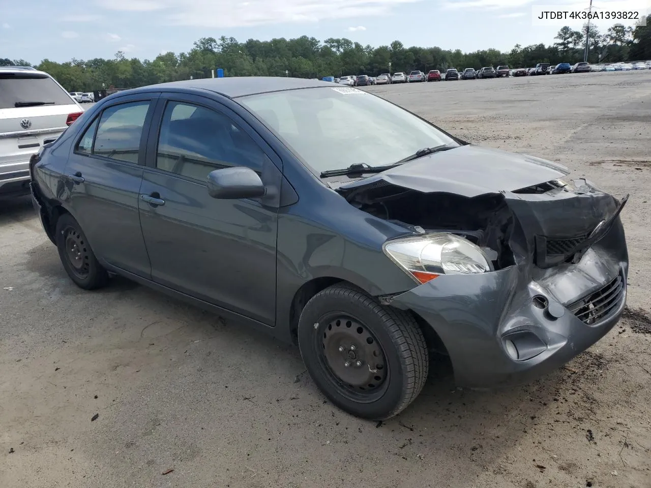 2010 Toyota Yaris VIN: JTDBT4K36A1393822 Lot: 69976984