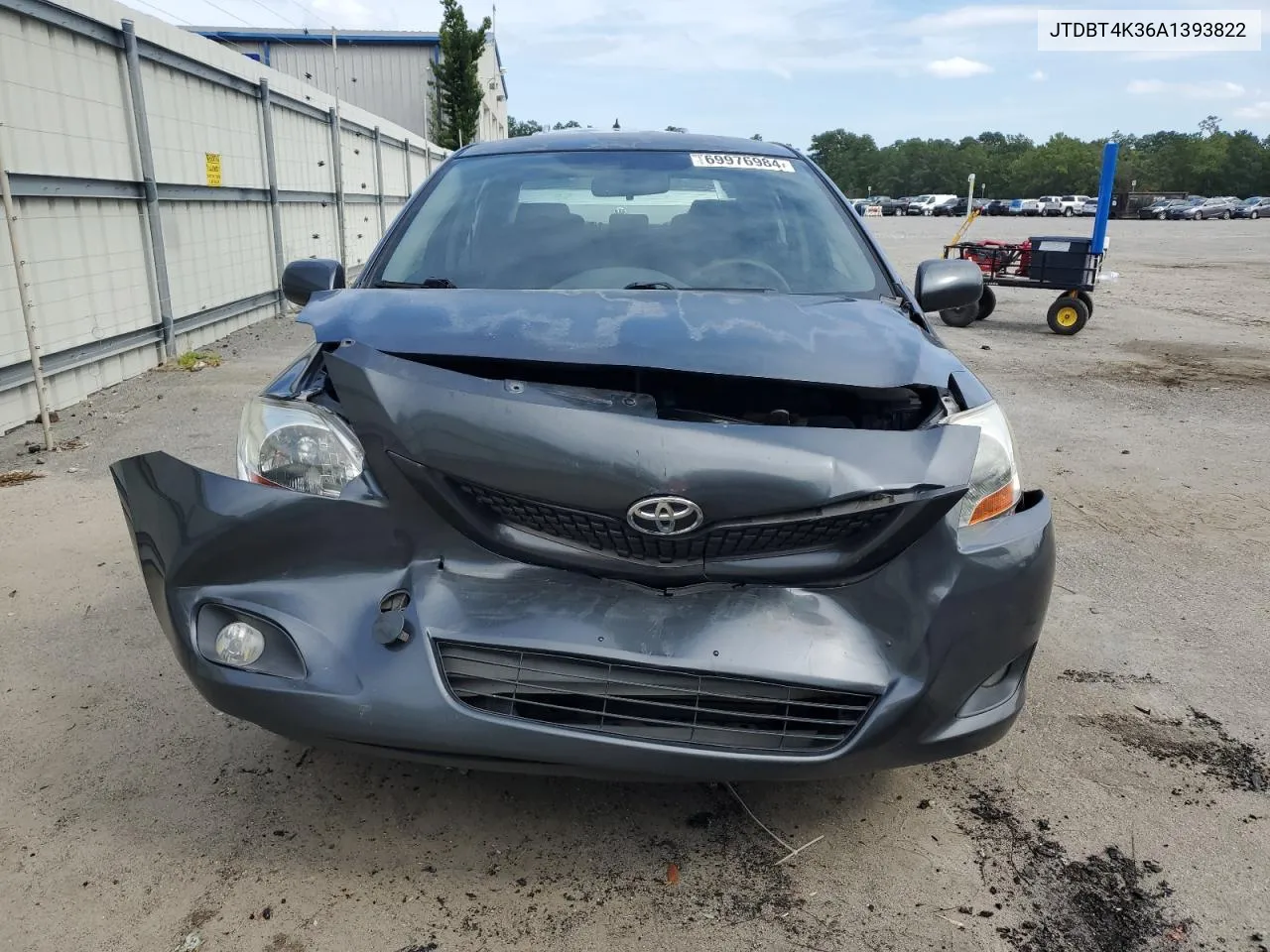 JTDBT4K36A1393822 2010 Toyota Yaris