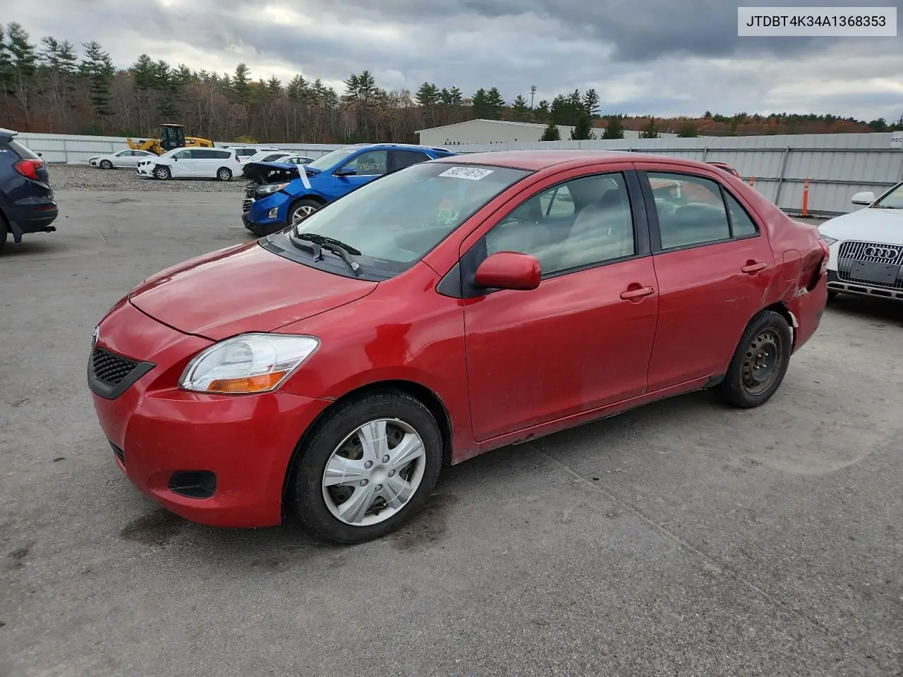JTDBT4K34A1368353 2010 Toyota Yaris