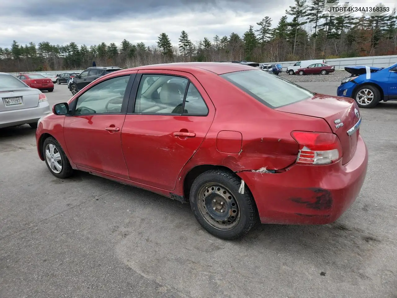 JTDBT4K34A1368353 2010 Toyota Yaris
