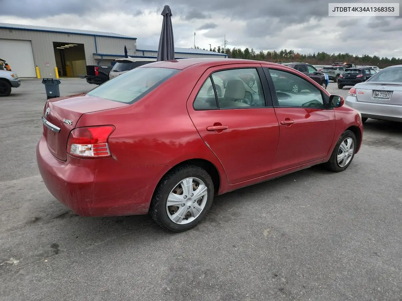 JTDBT4K34A1368353 2010 Toyota Yaris