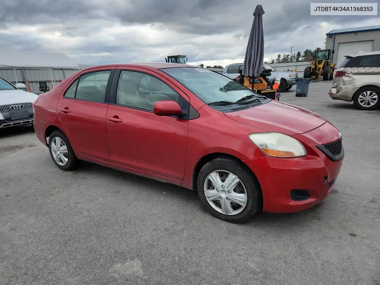 JTDBT4K34A1368353 2010 Toyota Yaris