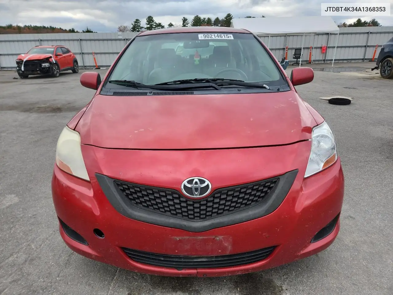 JTDBT4K34A1368353 2010 Toyota Yaris
