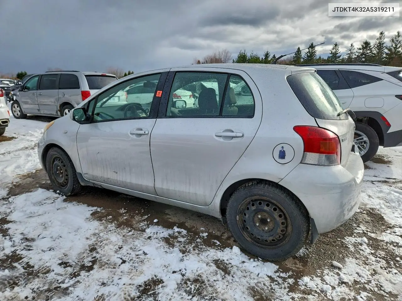 JTDKT4K32A5319211 2010 Toyota Yaris