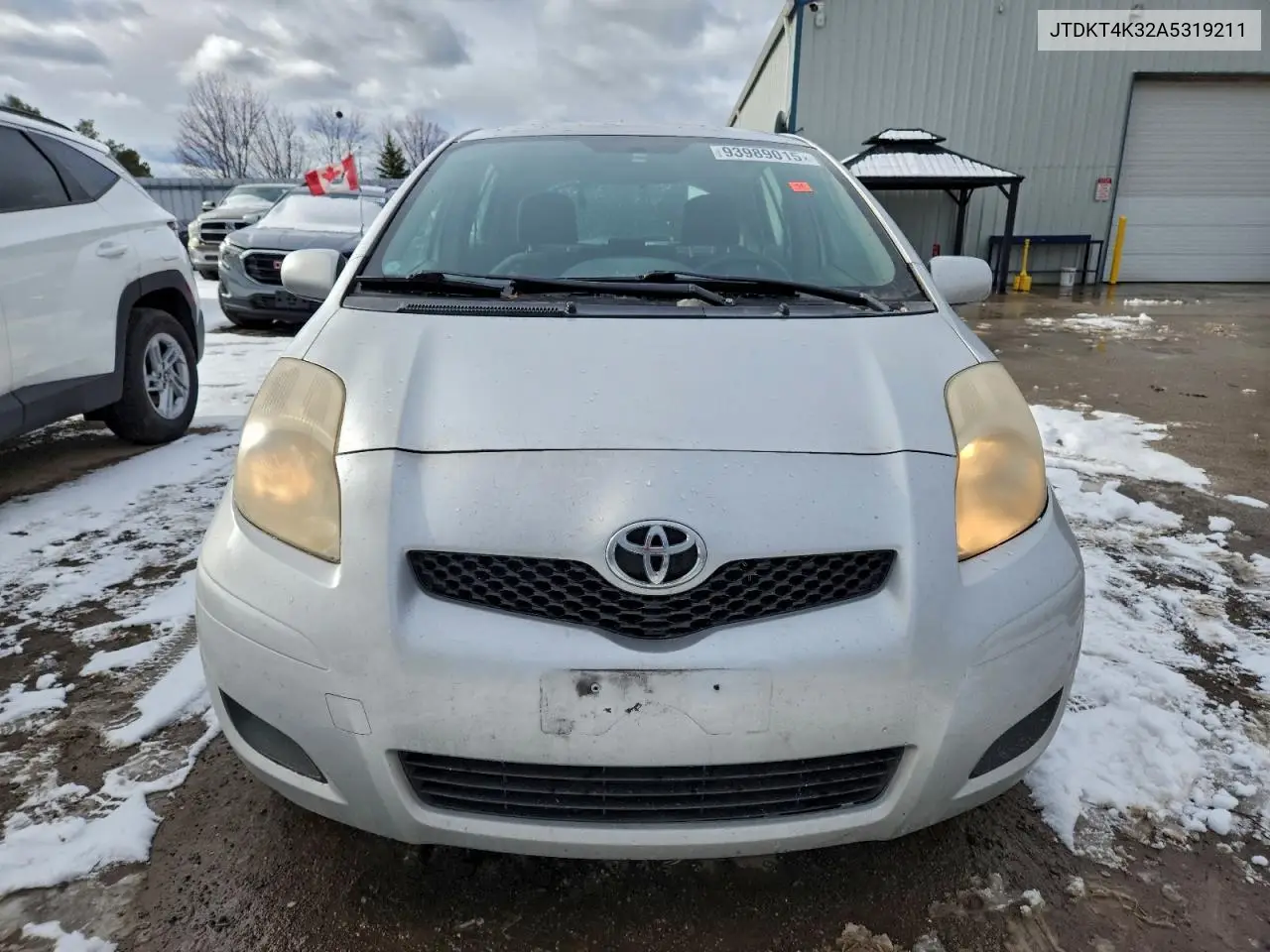 JTDKT4K32A5319211 2010 Toyota Yaris