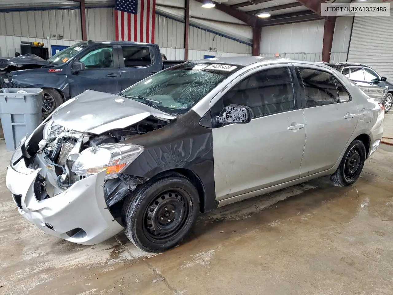 JTDBT4K3XA1357485 2010 Toyota Yaris