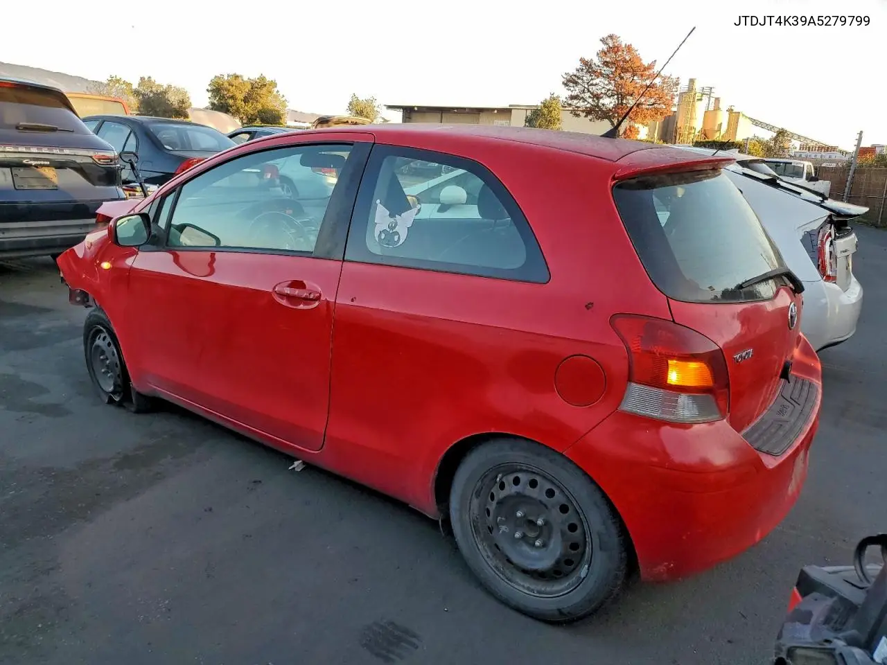 JTDJT4K39A5279799 2010 Toyota Yaris