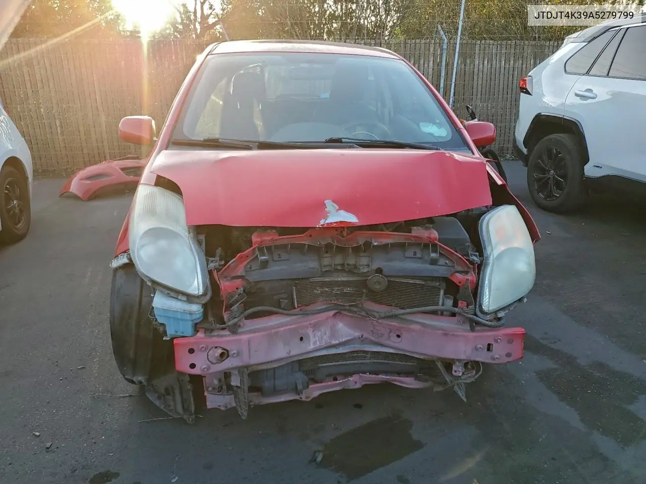 JTDJT4K39A5279799 2010 Toyota Yaris
