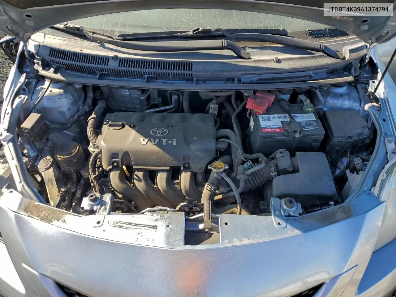 JTDBT4K39A1374794 2010 Toyota Yaris
