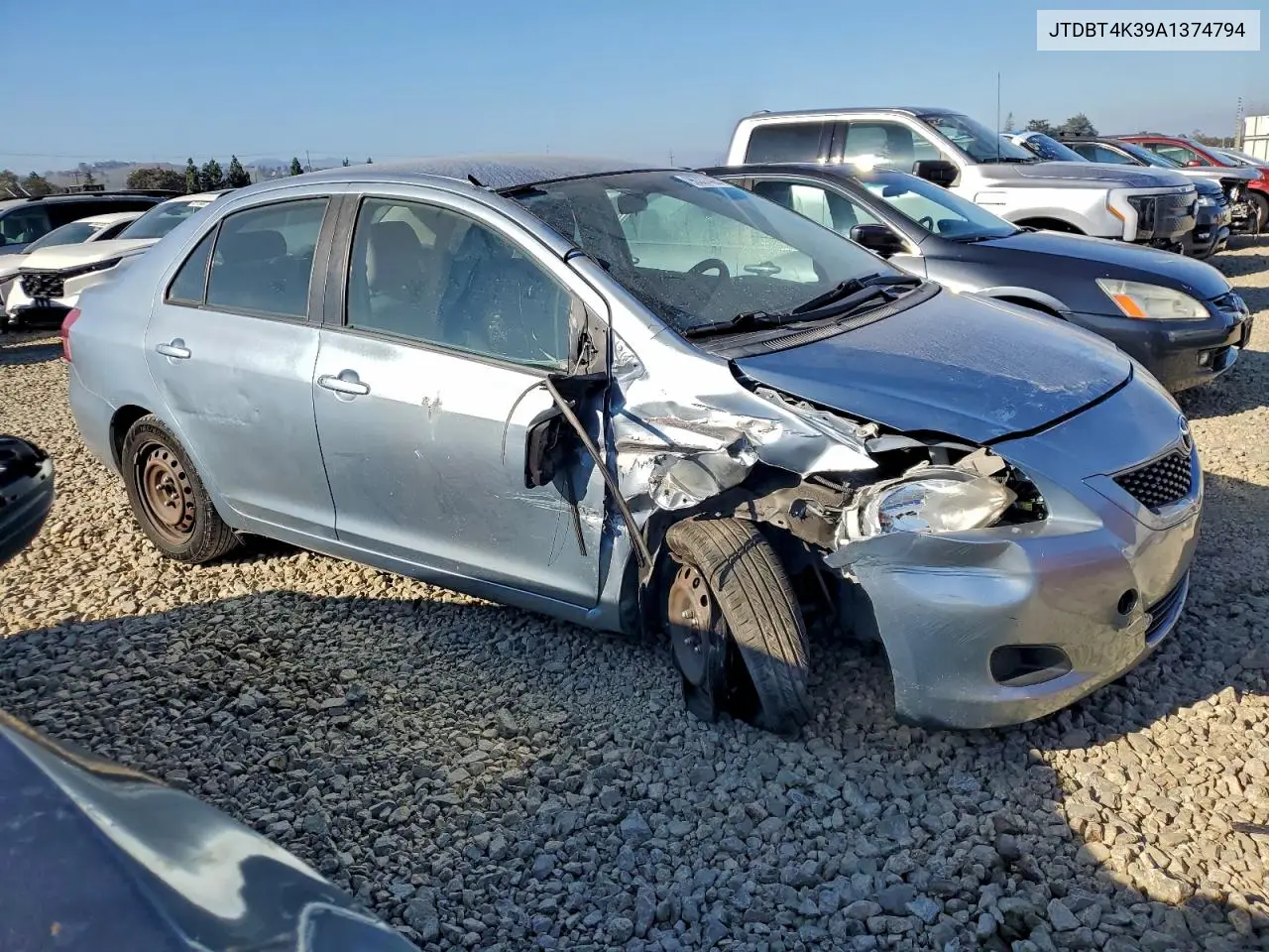 JTDBT4K39A1374794 2010 Toyota Yaris