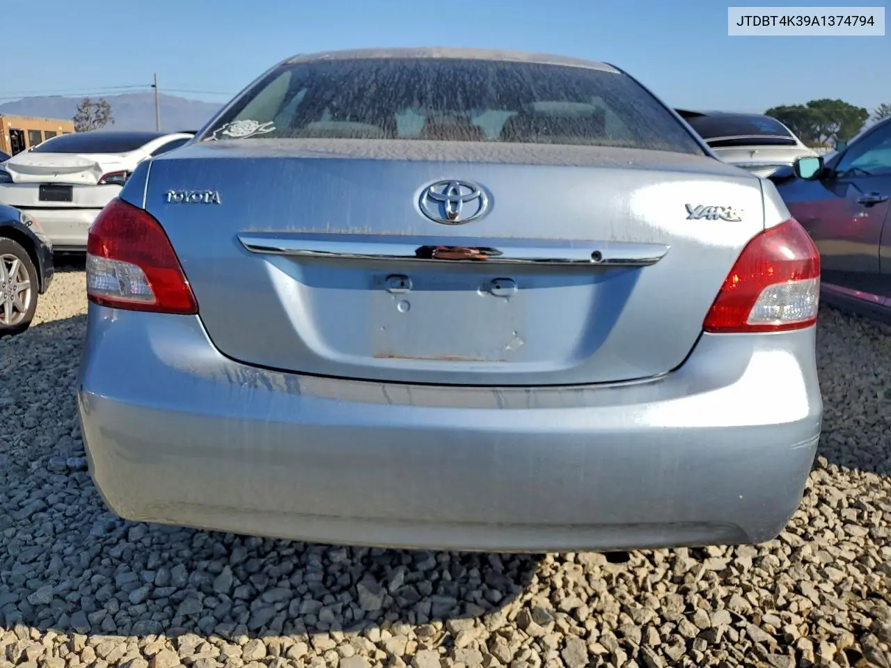 JTDBT4K39A1374794 2010 Toyota Yaris