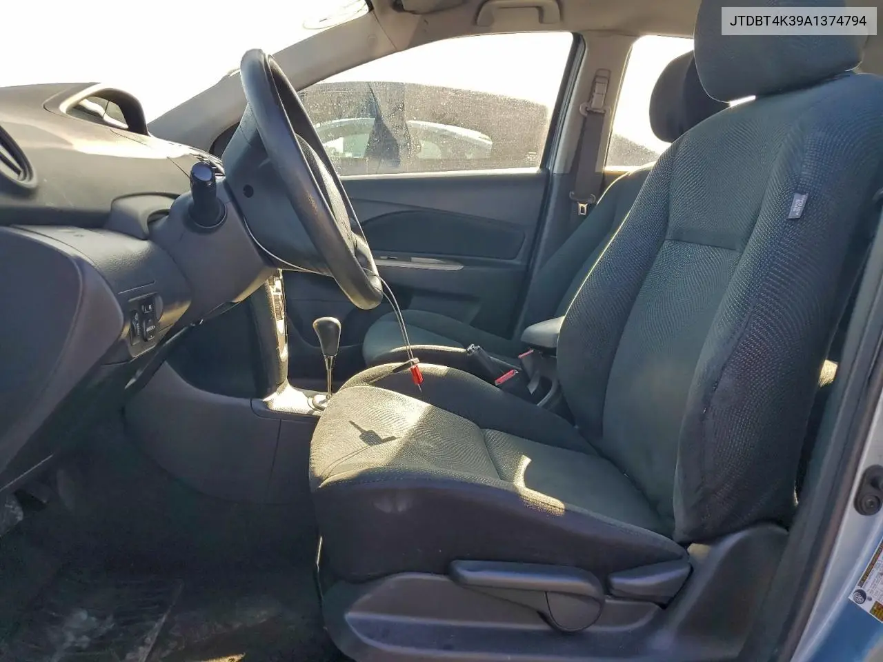 JTDBT4K39A1374794 2010 Toyota Yaris