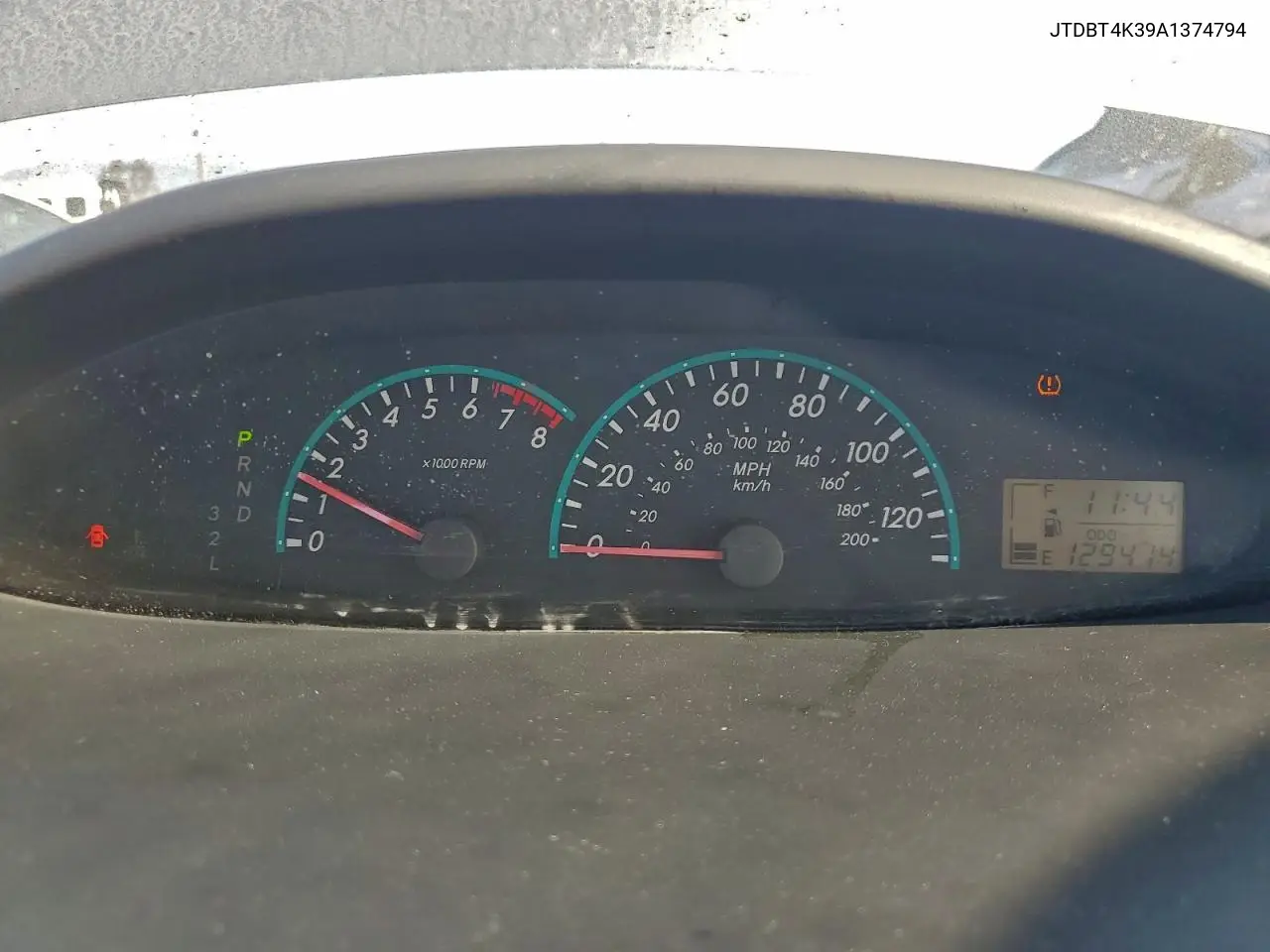 JTDBT4K39A1374794 2010 Toyota Yaris
