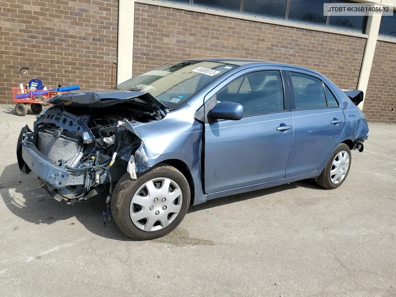 JTDBT4K36B1405632 2011 Toyota Yaris