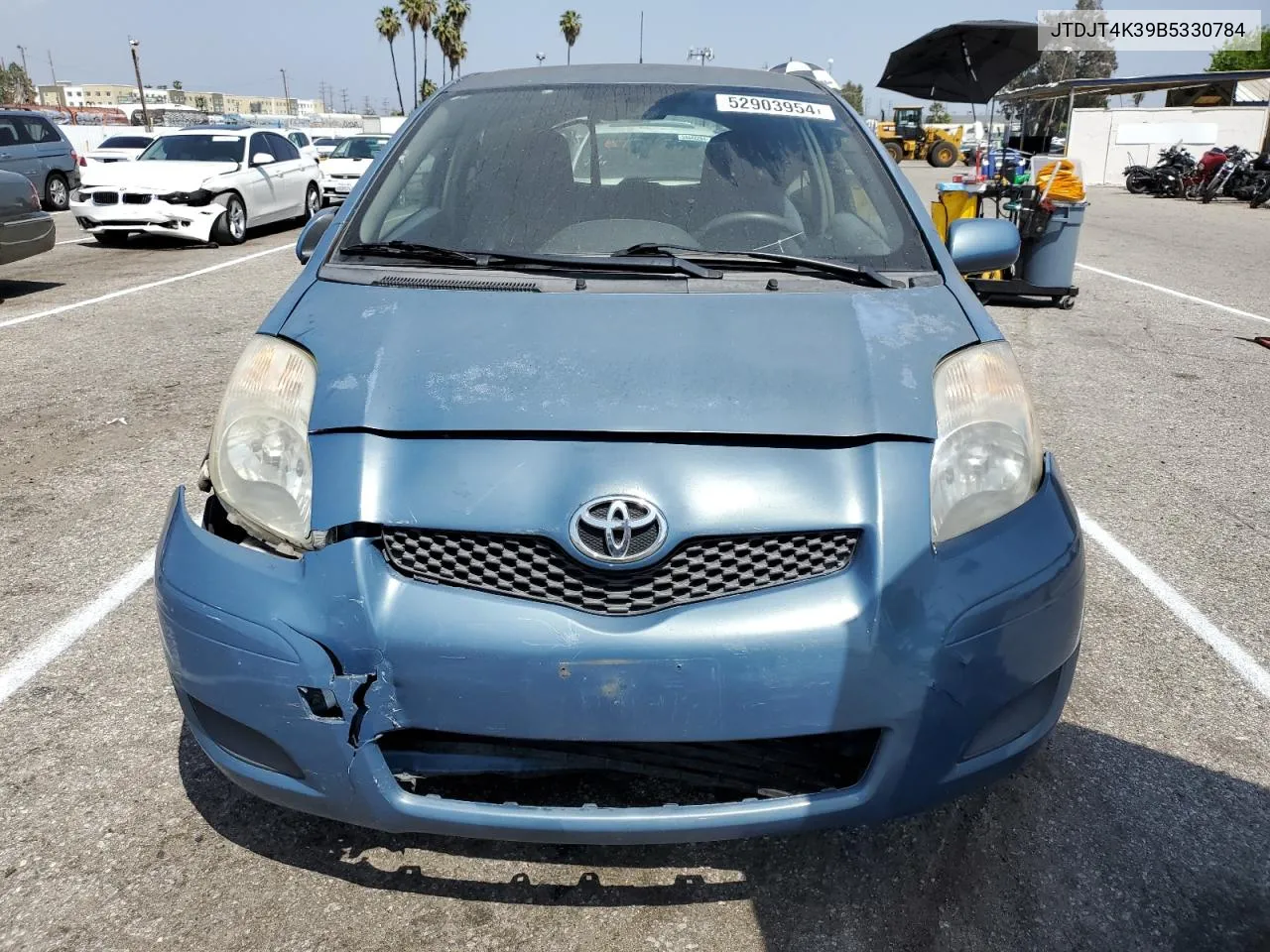 JTDJT4K39B5330784 2011 Toyota Yaris