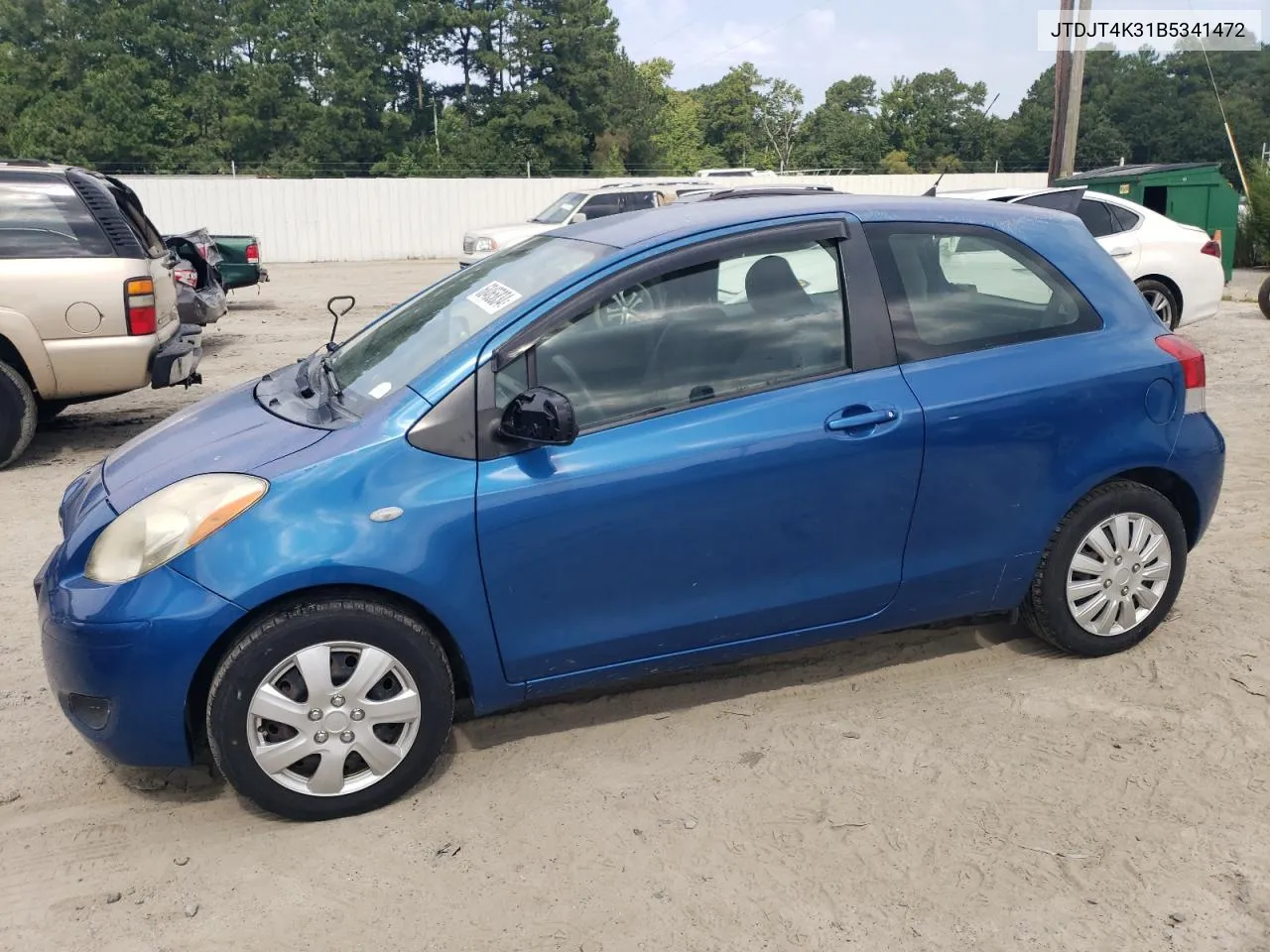 2011 Toyota Yaris VIN: JTDJT4K31B5341472 Lot: 68465834