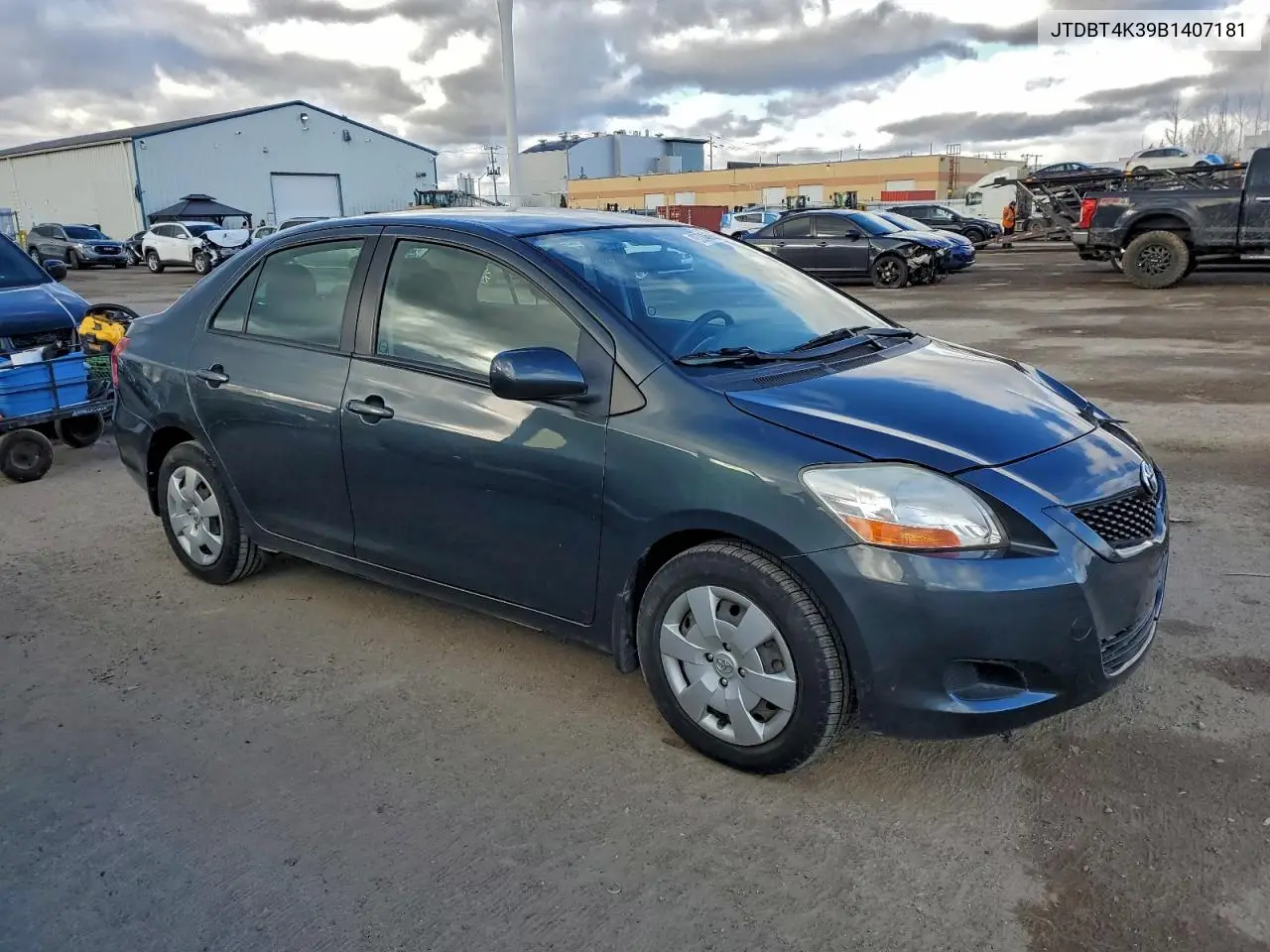 JTDBT4K39B1407181 2011 Toyota Yaris