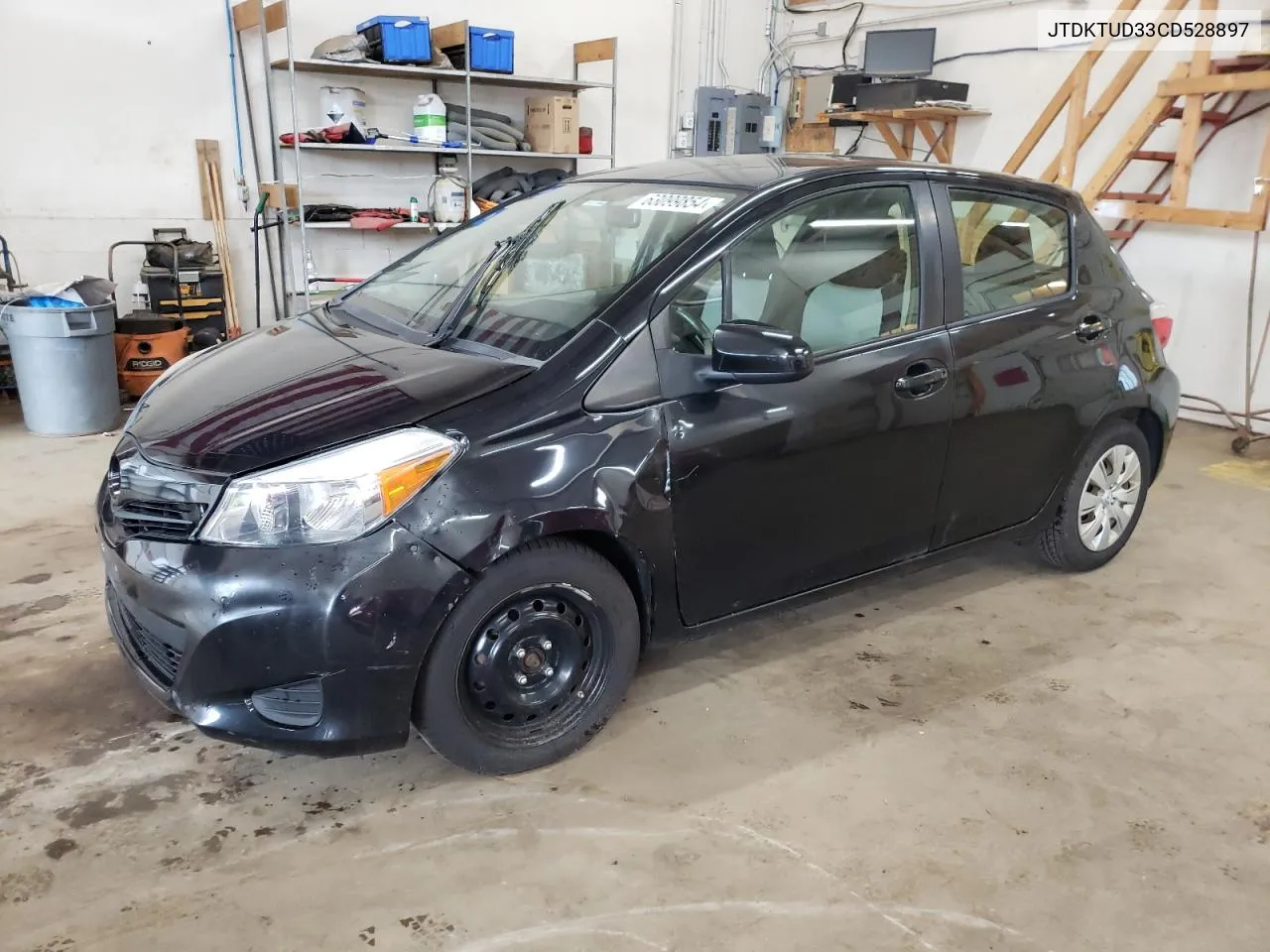 2012 Toyota Yaris VIN: JTDKTUD33CD528897 Lot: 63099854