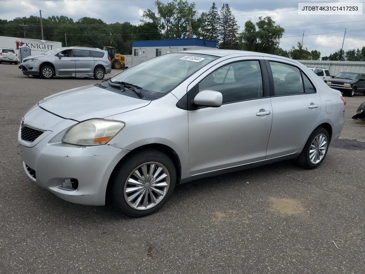 JTDBT4K31C1417253 2012 Toyota Yaris