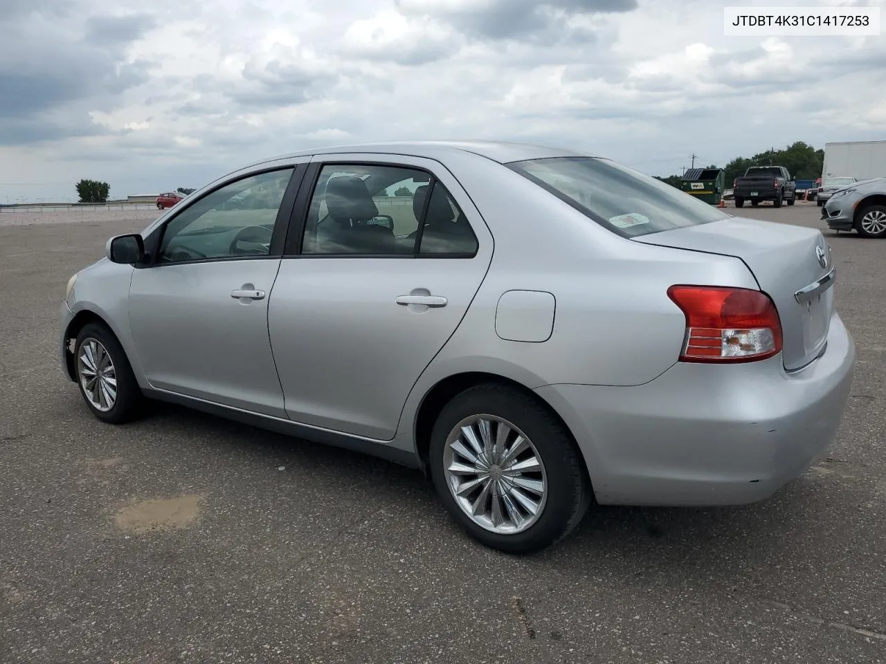 JTDBT4K31C1417253 2012 Toyota Yaris