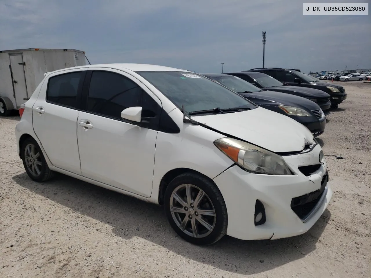 JTDKTUD36CD523080 2012 Toyota Yaris