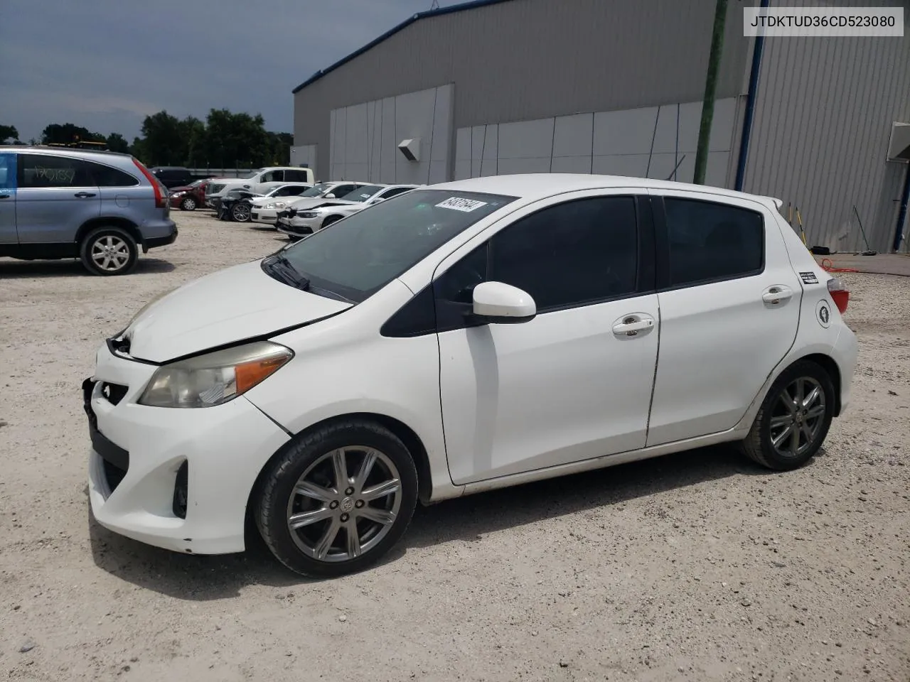 JTDKTUD36CD523080 2012 Toyota Yaris