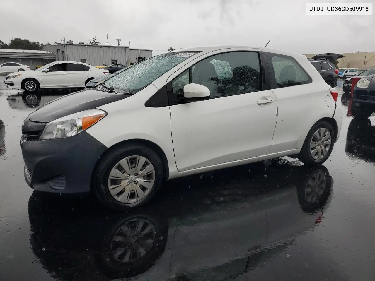JTDJTUD36CD509918 2012 Toyota Yaris